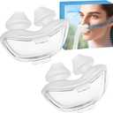 Nasal Pillow Cushion for AirFit P10 Medium - 2 Packs Optimized Comfort & Secure Seal Mask Cushions Compatible with Original Airfit P10 Frame, Replacement CPAP Supplies(M)