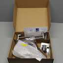 Veken Wide Brushed Nickel Rain Shower Head with Handheld, High Pressure Rainfall Showerhead Combo with Arm for Bathroom Accessories, Home Decor, Detachable Dual Shower with Multi Modes Handheld Spray (11.8 Inch(Standard))