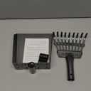 Pooper Scooper, Long Handle Dog Pooper Scooper for Medium Small Dogs Heavy Duty, Pet Supplies Stainless Metal Tray and Rake Set, Use on Grass, Dirt or Gravel