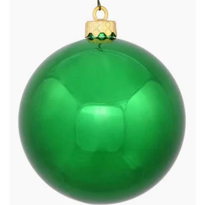 Extra Large Plastic Christmas Tree Ornaments Shatter Proof Green