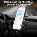 Magnetic for Samsung Galaxy A35 5G Case with Tempered Glass Screen Protector, Compatible with MagSafe, Shockproof Protective Translucent Back Phone Case Cover for Samsung A35 5G (Black)