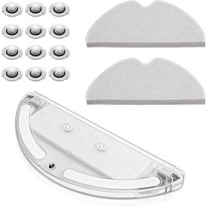 Replacement Parts kit 1 Water Tank 2 Mop Clothes 12 Water Tank Filter for XIAOMI Roborock S50 S51 S55 T61 - Replenishment Vacuum Cleaner Accessory