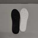 4D Cloud Steppers Insoles for Men and Women - Shock Absorption Inserts, Soft Anti-Fatigue, Relieve Foot Pain, Memory Foam Insoles for Shoes, Boots & Sneakers (Black, Men: US 7-10/ Women: US 8.5-12)