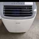 BLACK+DECKER Portable Air Conditioner, 10,000 BTU (6,300 BTU SACC) for Rooms up to 450 Sq. Ft., Portable AC with Follow Me Remote Control and Window Kit, BPACT10WT, White