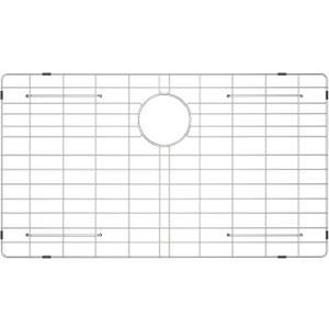 Sarlai Bottom Grid, Grate Rack for Kitchen Sink 30-3/5 x 17-2/5, Rear Drain
