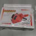 KPX MX5500 Pricing Tag Gun with 5150 pcs White Label Gun Stickers & 3 Extra Inker Rollers, Pricing Label Gun, 8 Digits Retail Pricing Gun and Labels for Grocery Store, Food (Red)