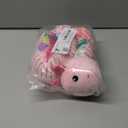 Sumobaby Infant Baby Musical Stuffed Animal Activity Soft Toys with Multi-Sensory Crinkle, Rattle and Textures, for Tummy Time Newborn 0-3-6-12 Months Girls, Caterpillar, Pink