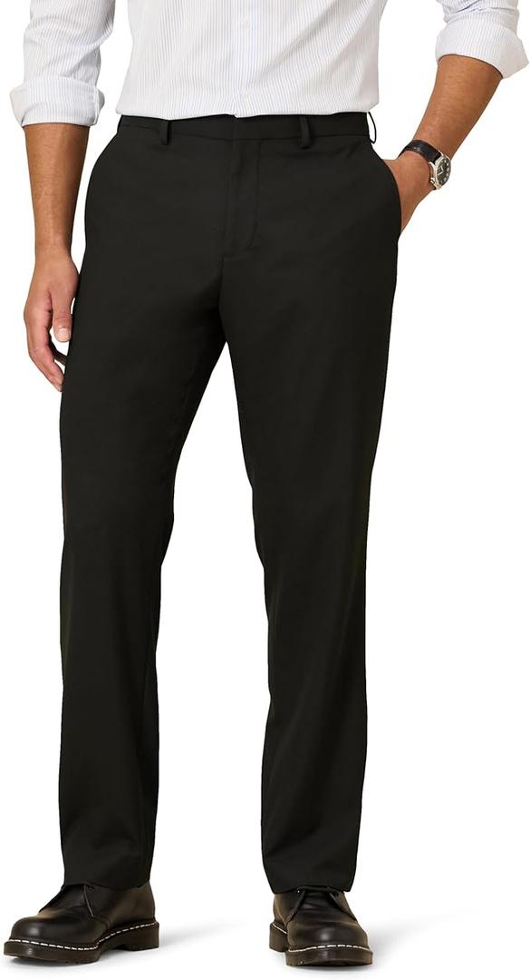 Amazon Essentials Men's Classic-Fit Wrinkle-Resistant Stretch Dress Pants, 42W × 30L