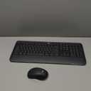 Logitech MK540 Advanced Wireless Keyboard and Mouse Combo for Windows, 2.4 GHz Unifying USB-Receiver, Multimedia Hotkeys, 3-Year Battery Life, for PC, Laptop