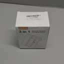 Intoval Aluminum 3 in 1 Wireless Charging Station for iPhone 17 16 15 14 13 12 11 Pro Max XR, Wireless Charger for Apple Watch 11 10 9 8 7 Ultra SE 3 2, Phone Charger for AirPods 4 Pro 2 3 (Grey)