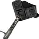 LWANO Archery Compound Bow Release Aids Trigger 360 Adjustable Wristband Release Aids for Adults Youth Kids Hunting Shooting Accessories (Black)