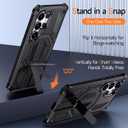 for Samsung Galaxy S25 Ultra Case with Stand an Magnetic | Military Grade Tough & Durable | Samsung Galaxy S25 Ultra Phone Case with Magnets | 2026 Upgrade |
