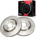 Torchbeam 330mm Front Brake Rotors - Brake Kit for Dodge 2012-2020 Grand Caravan, 2012-2020 Journey, Chrysler 2012-2016 Town & Country, 2017-2019 Pacifica, 2020-2023 Pacifica 3.6L, 2020-2022 Voyager