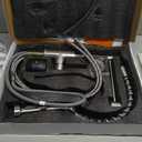 Kitchen Faucet with Pull Down Sprayer Brushed Nickel Stainless Steel Single Handle 1 or 3 Hole Dual Function Spring Utility Sink Faucet for Farmhouse Camper Laundry RV Bar