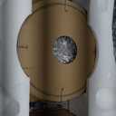 Cuisinart Portable Tabletop Patio Heater, 11,000 BTU Outdoor Propane Heater with Safety Tilt Switch and Adjustable Heat, Burner Screen Guard, 30 sq. Foot Heat Range, Gray