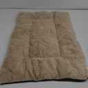 Cozy Dog Bed & Crate Pad, Medium Sized Dogs, Fit Metal Crates, Ultra Soft, Washable & Anti-Slip, Cream, 30inch
