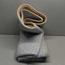 Ultra Soft Round Area Rugs for Living Room Bedroom, 5x5 Feet Beige Thickened Memory Foam Modern Indoor Circle Carpets, Non-Slip Comfy Circular Rug for Boys Girls Nursery Room Home Decor