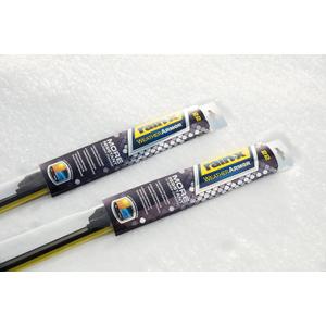 Rain-X 830220 WeatherArmor Beam Wiper Blades, 22 Inch Windshield Wipers (Pack of 1), Automotive Replacement Windshield Wiper Blades With Industrial Grade Synthetic Rubber Squeegee