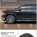 Kiwi Master Mud Flaps for 2009-18 Dodge Ram 1500/2500/3500, 2019-2024 Ram 1500 Classic (with OEM Fender Flares, Single Rear Wheels), Heavy Duty Front & Rear Mud Guards, No Drill, 4 Pcs Set