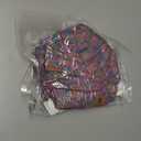 3 Pcs Kids Winter Hat Scarf Gloves Set Boys Girls Thick Warm Beanie Hat Knitted Neck Warmer Fleece Lined Gloves (2-6 Years, Purple Red Mix)