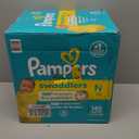 Pampers Swaddlers Diapers, Size 0 (up to 10 lbs), 140 Count, Absorbent, Keeps Baby Dry and Comfortable, Skin Safe Disposable Baby Diaper (Packaging May Vary) (Newborn)