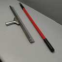 Neoprene Squeegee, 24 in, Neoprene, with Handle