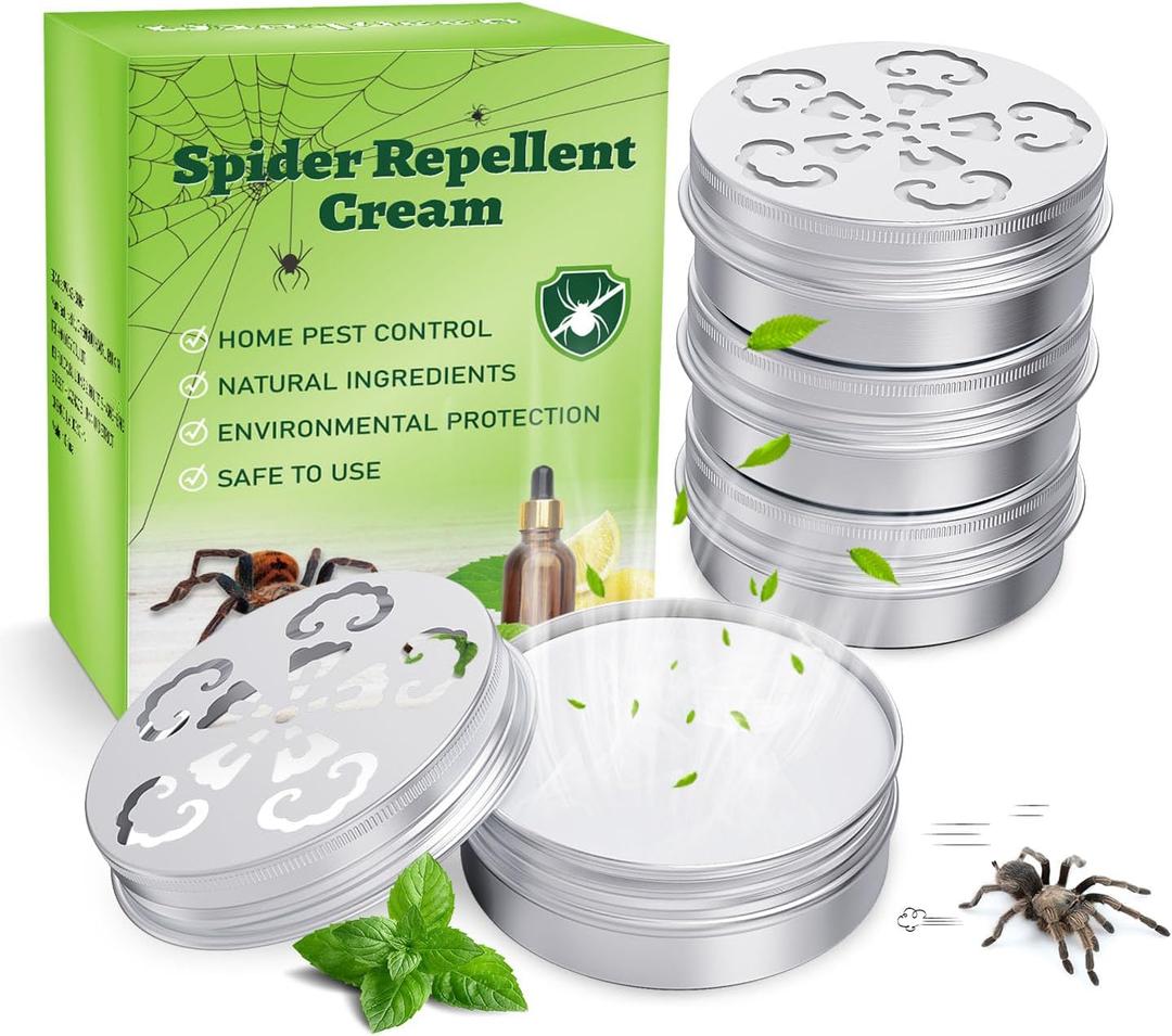 Pack of 2 Spider Repellent Indoor for Car Engines, Peppermint Oil, Naturally Spider Killer and No-Toxic Stay Away Spider Traps Indoor, Rat, Roach, Mosquito, Bugs & Other Pest Stay Away Spider Spray