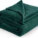 Bedsure GentleSoft Fleece Blankets King Size Emerald Green - Bed Blanket Soft Lightweight Plush Cozy Fuzzy Luxury Microfiber, 108x90 inches