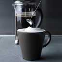 Aerolatte Steam-Free Milk Frother, Satin Finish, 18/8 Stainless Steel Whisk, BPA-Free Plastic Housing, Batteries Included