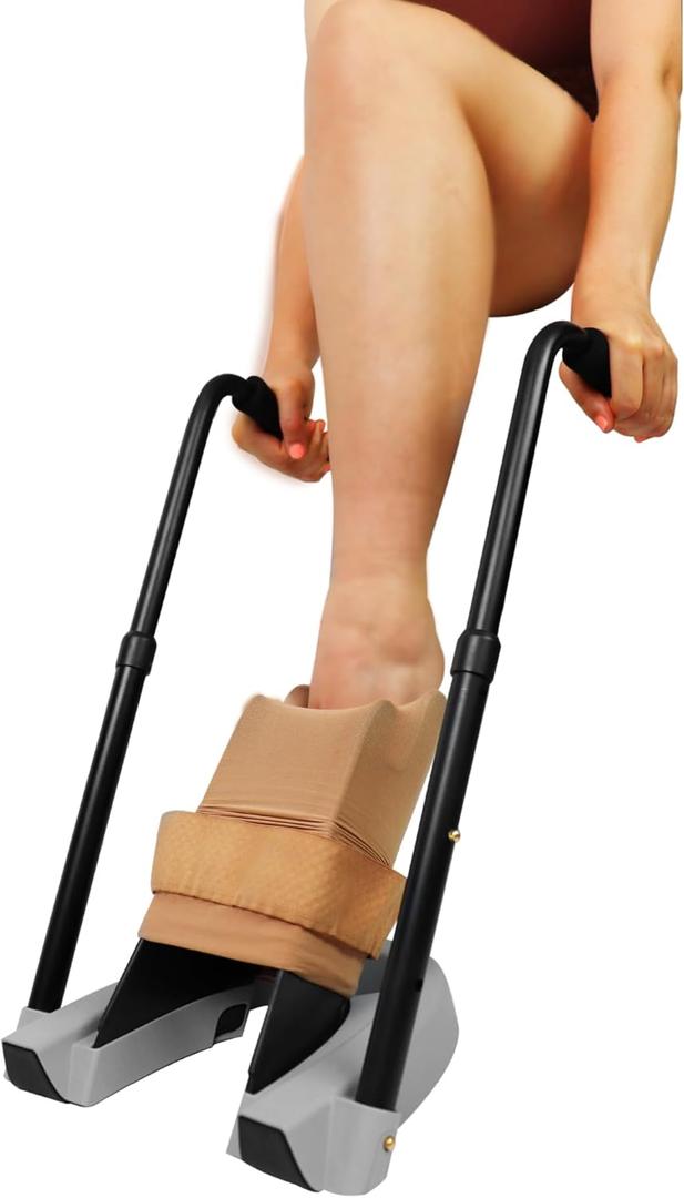 KMINA - Compression Sock Helper for Seniors (2 in 1), Assist Device Elderly - Made in Europe