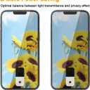 PEHAEL 3 Pack for iPhone 17e/iPhone 16e/iPhone 14/iPhone 13/iPhone 13 Pro Privacy Screen Protector Full Coverage Anti-Spy Tempered Glass Film 9H Hardness Easy Installation Bubble Free [6.1 inch]