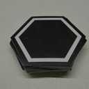 Art3d 30-Pack Hexagon Peel and Stick Flooring Tile Marble Look, Self Adhesive Waterproof Vinyl Floor Tile for Kitchen Bathroom Living Room Bedroom, 11.8" x 10.2" Black Marble