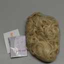 Women's Wigs 70s 80s Singer Wigs Short Curly Blonde Beehive Wigs for Women Halloween Costume Wigs