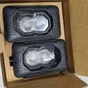 F150 LED Fog Light Kits for 2017 2018 2019 2020 2021 2022 2023 Ford F250 F350 F450 F550 Super Duty Front Bumper LED Fog Lamps 4inch Foglight Driving Spot Lights Assembly White FL3Z15201B