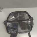 USPECLARE Clear Backpack for Stadium Approved 12×6×12, Water proof Clear Bag for Stadium Events and Concert Work Sport Event