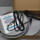 GUEOQTC 2Pack Chicken Water Heater for Winter，Heated Poultry Waterer Base,with Thermostat and 9.8ft Power Cord, Dia.11in