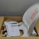 TOTO WASHLET A2 Electronic Bidet Toilet Seat with Heated Seat and SoftClose Lid, Elongated, Cotton White - SW3004#01