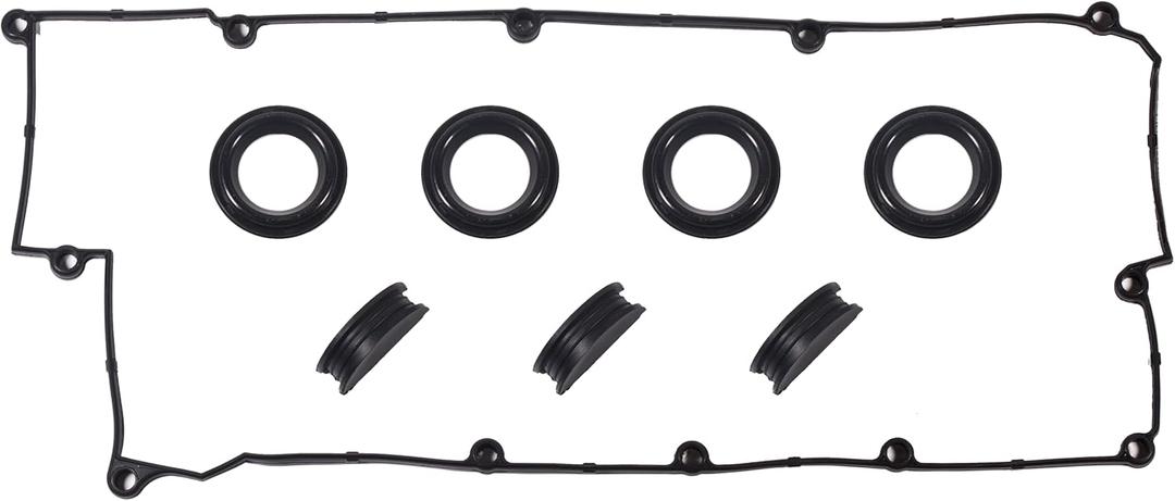 VS50583R for 2003-2012 Hyundai Elantra Valve Cover Gasket Tiburon Tucson Kia Spectra Sportage Spectra5 2003 2004 2005 2006 2007 2008 2009 2010 2011 2012 2.0L VS50409S 22441-23800 2244323000 2244223500
