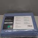 LuxClub 4 PC King Sheet Set, Breathable Luxury Bed Sheets, Deep Pockets 18" Wrinkle Free Cooling Bed Sheets Machine Washable Hotel Bedding Silky Soft - Oxford King