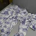 YiNi LuLu Womens Pajamas Set 2 Piece Long Sleeve Sleepwear Button Down Pjs Lounge Set Nightwear with Pockets S