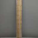 LazBlinds Cordless Bamboo Blinds, Roll Up Shades for Windows, Light Filtering Hanging Window Blinds, Bamboo Shades for Patio Indoor/Outdoor Porch, 48'' W x 72'' H, Natural