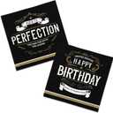 Birthday Party Supplies Disposable Paper Napkins 3-ply Beverage Napkins for Happy Birthday Party Decorations,6.5X6.5 in, 50-Pack)