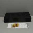 BAYKA Floating Shelves for Wall, Wall Mounted Rustic Wood Shelves for Bathroom, Bedroom, Living Room, Kitchen, Hanging Shelf for Books/Storage/Room Decor with 22lbs Capacity (Black, Set of 3, 15.7in) (A. Black - Universal Classic Style)