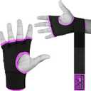 BEAST RAGE Inner Gloves with Hand Wraps Quick Wrap Long 36" Wrist Support MMA Muay Thai Bandages Punching Martial Arts Training Men Women Kickboxing Bandages Under Bag Gloves