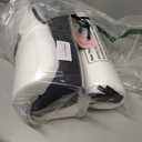 AAAAAcessories D-Shaped Chair Cushions, 2" Thick Dining Chair Pads with Ties and Removable, Machine-Washable Cover, 17" x 16", Set of 4, Black