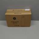 Sursip [10 Pack] 18 oz Glass Water Bottles with Lids, Juice Bottles, Clear glass juice bottle for juicing, Eco-Friendly Reusable Glass Juicing Bottles with Stainless Steel Lid, BPA Free,Leak-Proof