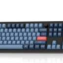 Keychron V6 Max Wireless Custom Mechanical Keyboard, 2.4 GHz Bluetooth QMK Full-Size Layout RGB with Hot-swappable Gateron Banana Switch Compatible with Mac Windows Linux (Hot-swap Gateron Jupiter Banana Switch)