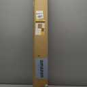 FACIMI Cordless Blackout Bamboo Roman Blinds, Roll-Up Natural Woven Shades with 6" H Valance, Custom Light Filtering Bamboo Shades for Windows, Doors, Patio Door, Porch, Slate Brown