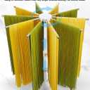 Pasta Drying Rack Collapsible, 360 Rotating, Adjustable Height(14.5"-23.6"), 304 Stainless Steels Arm, Large Noodle Dryer Foldable with Ravioli Wheel for Homemade Fresh Pasta Spaghetti