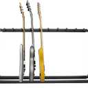 Kuyal Multi-Guitar Display Rack, Folding Stand for Band Stage, Bass & Acoustic Guitars, Black (9 Holder)